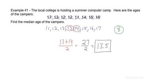 How to Find the Median of a Set of Numbers: 6 Steps .